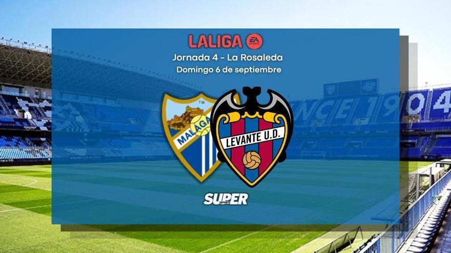 Directo | Málaga CF - Levante UD, LaLiga EA Sports, en vivo