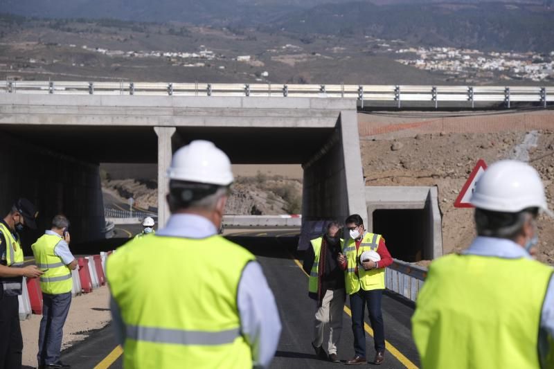 Apertura parcial del nuevo enlace de Oroteanda, en la autopista del Sur