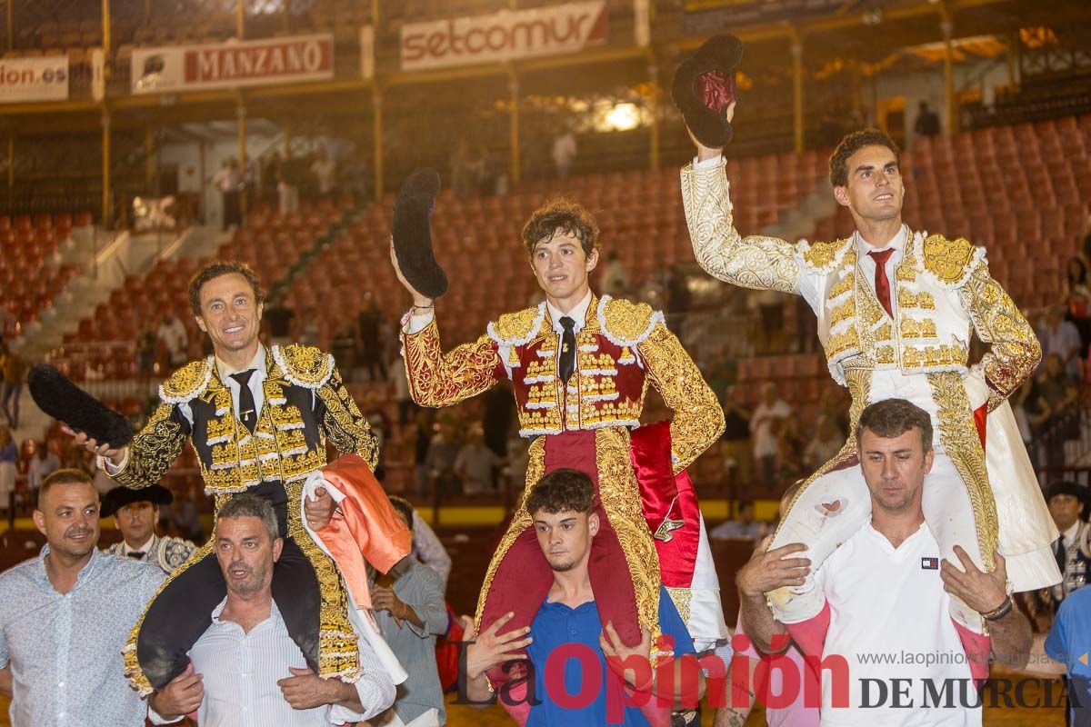 Cuarta corrida de la Feria Taurina de Murcia (Rafaelillo, Fernando Adrián y Jorge Martínez)