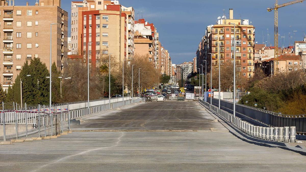 La avenida Tenor Fleta de Zaragoza.