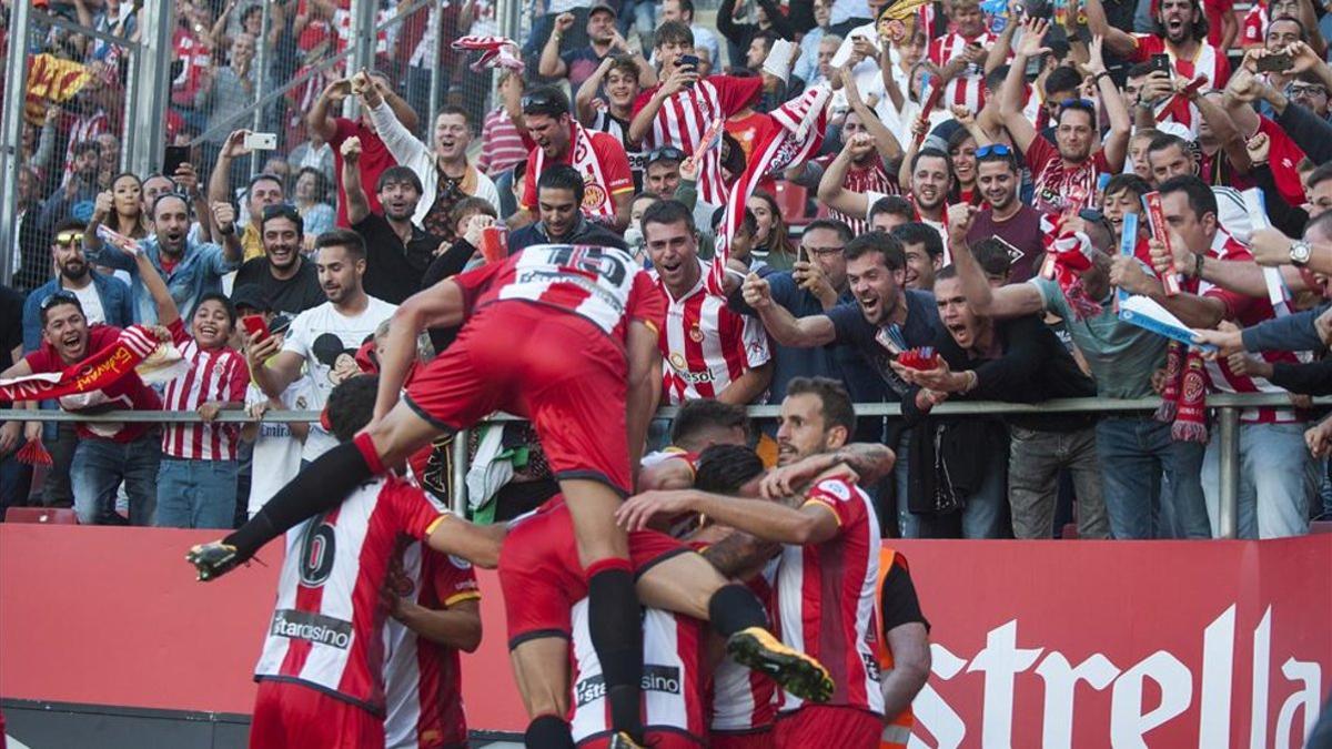 El Girona contará con el apoyo de los suyos en Segunda