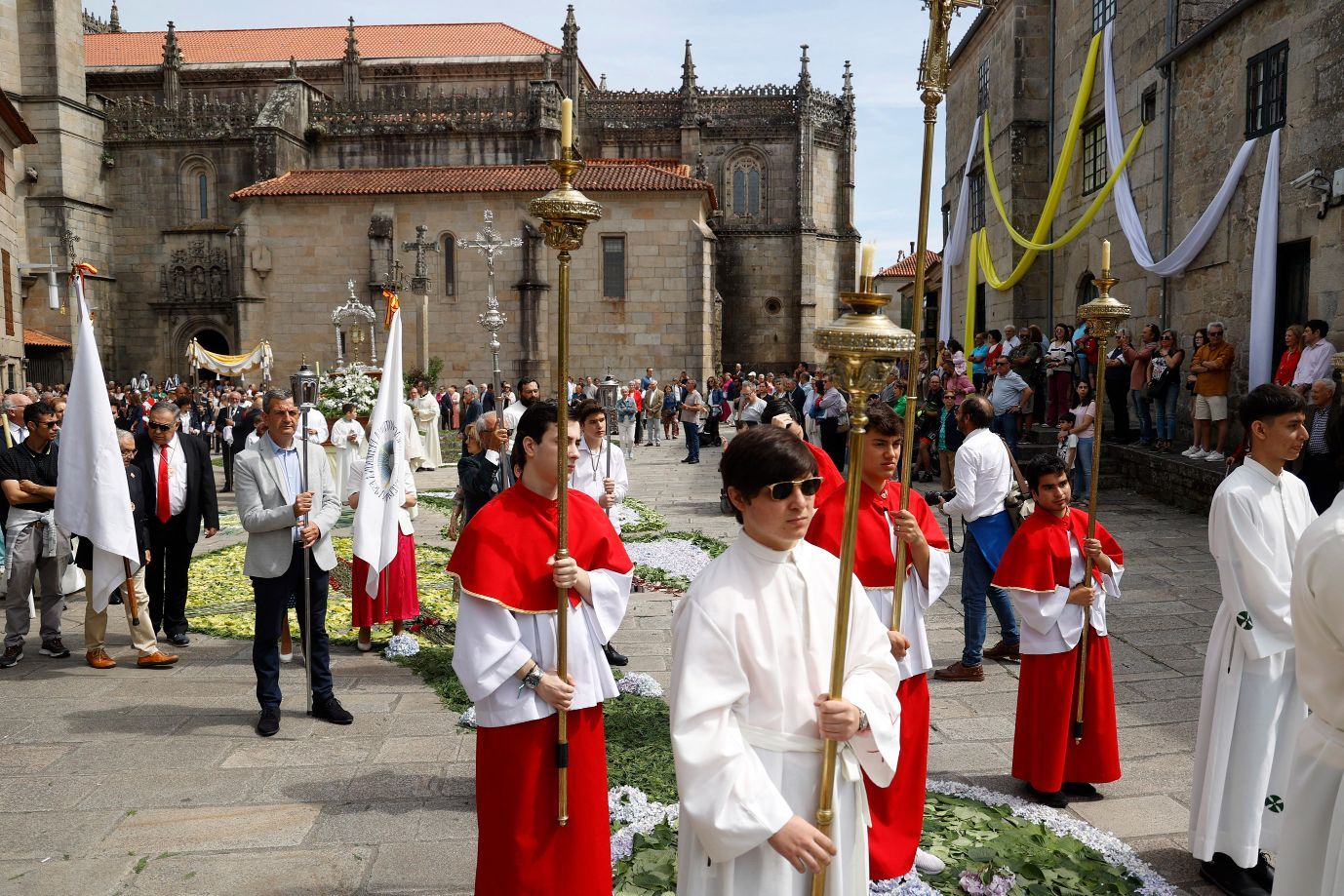 Pontevedra se emociona con su Corpus