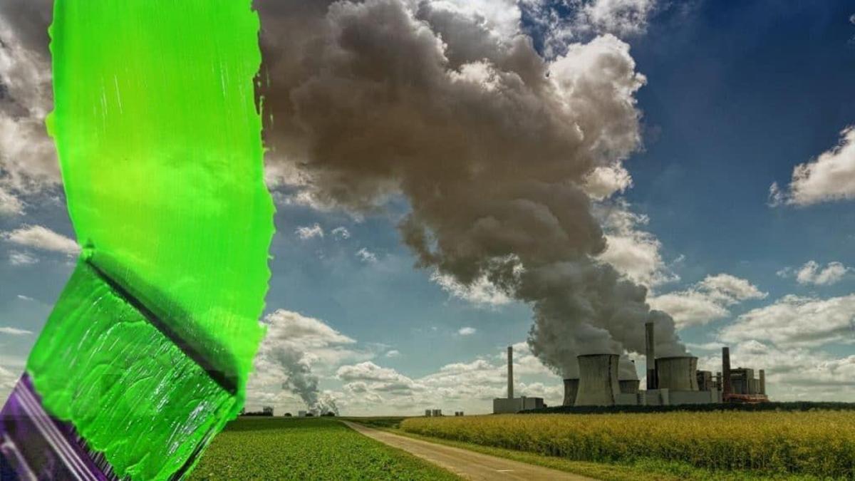 El 'greenwashing' consiste en maquillar de verde acciones contaminantes