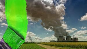 El greenwashing consiste en maquillar de verde acciones contaminantes