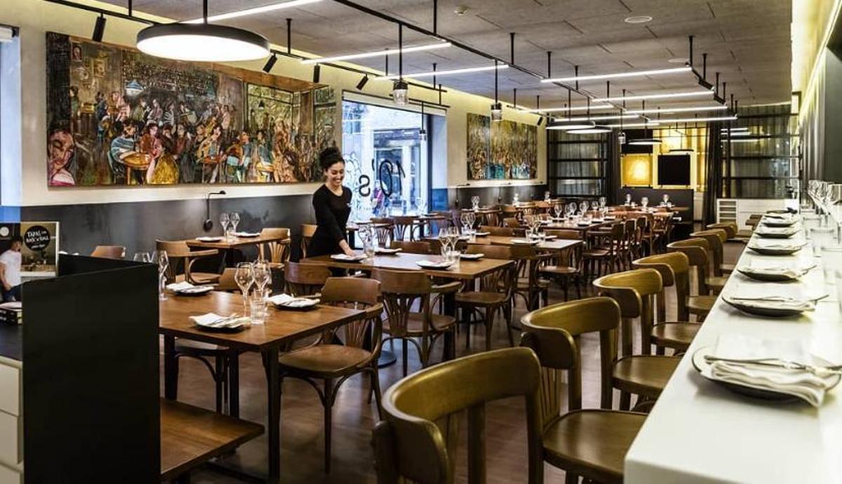 Restaurante Ten´s Barcelona, por Jordi Cruz. Restaurante Ten´s Barcelona, por Jordi Cruz.