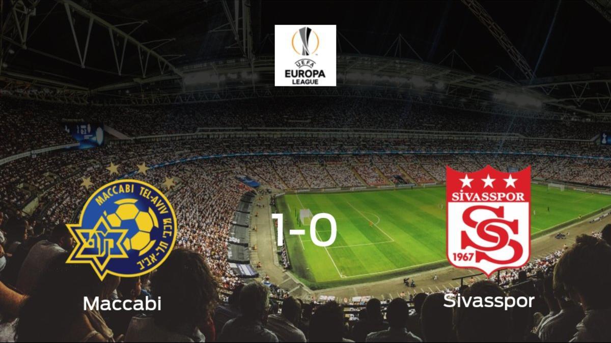 Triunfo del Maccabi Tel Aviv por 1-0 frente al Sivasspor