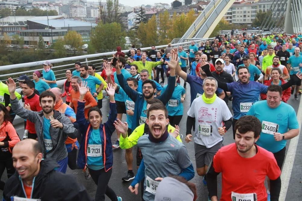 11.000 pisadas en la San Martiño de Ourense. // I. Osorio