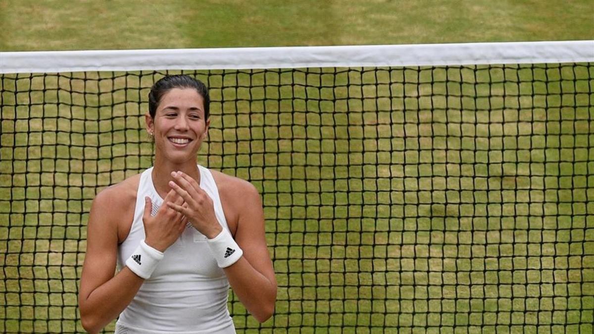 Garbiñe Muguruza quiere disfrutar de su éxito en Wimbledon