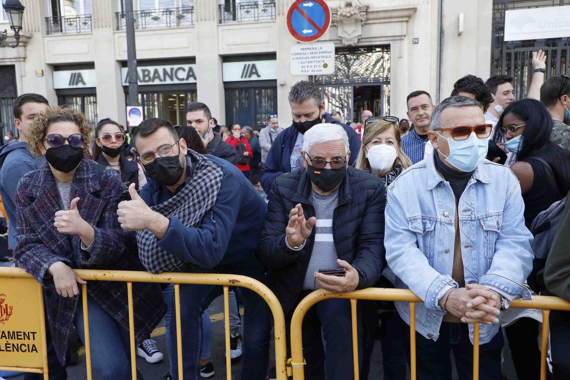 Búscate en la mascletá del 2 de marzo