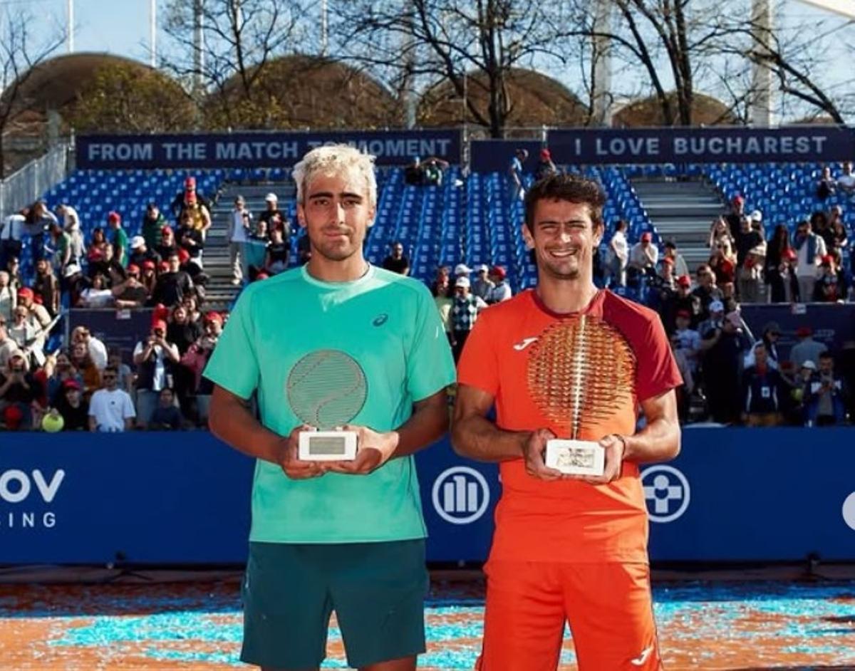 Dani Mérida y Mariano Navone, finalistas del torneo ATP 250 de Bucarest 2026