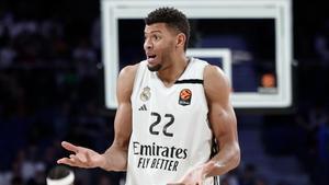 Edy Tavares, en un partido de Euroliga