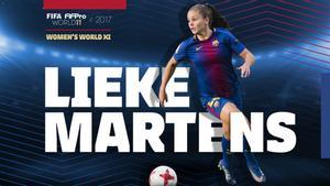 Lieke Martens, la estrella del Barça femenino.