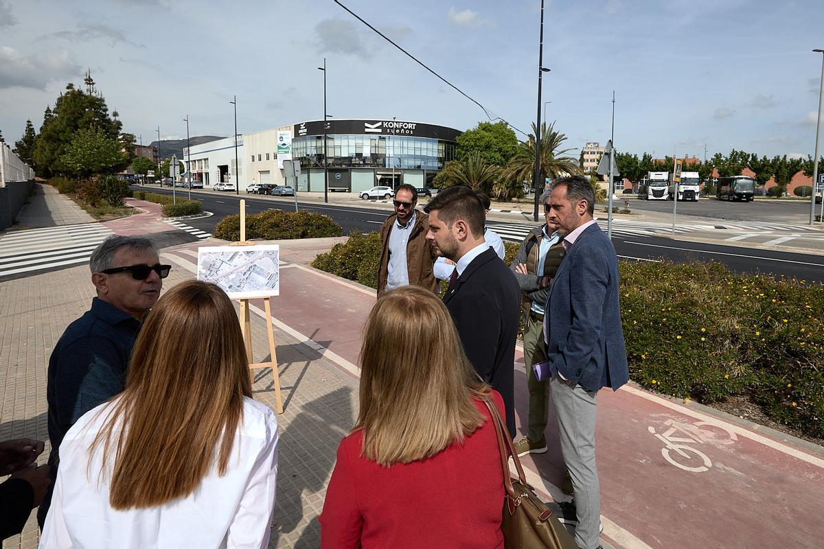Visita a las obras ya finalizadas.