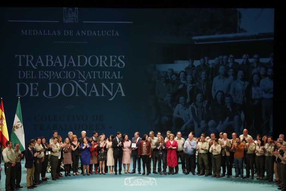 Las medallas del día de Andalucía en fotos