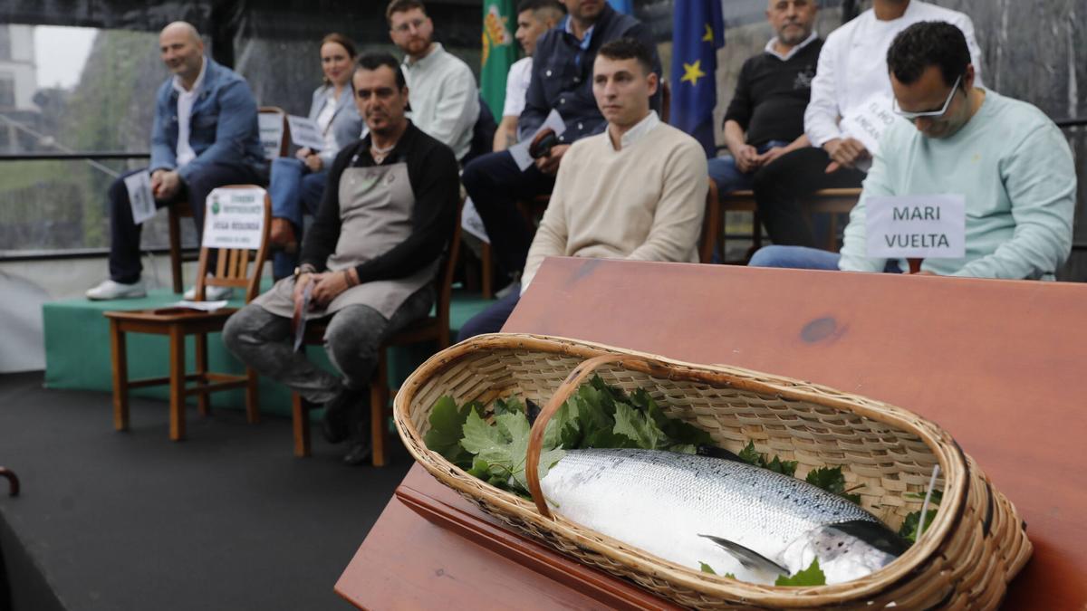 CAMPANU ASTURIAS | Todo preparado para la subasta del campanu del Sella en Cangas de Onís: solo falta que salga