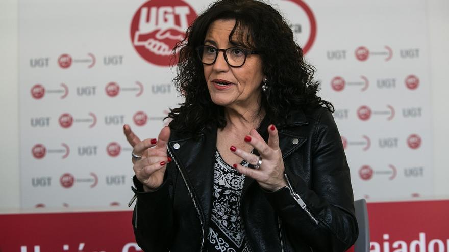 Patrocinio Sánchez, secretaria general UGT Extremadura.