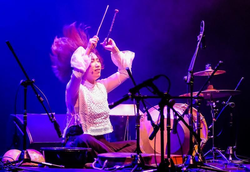 26-10-18. LAS PALMAS DE GRAN CANARIA. KIM SO RA. WOMEX.  FOTO: JOSÉ CARLOS GUERRA.  | 26/10/2018 | Fotógrafo: José Carlos Guerra