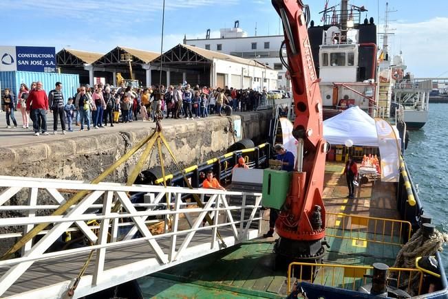 REYES MAGOS LLEGADA BARCO