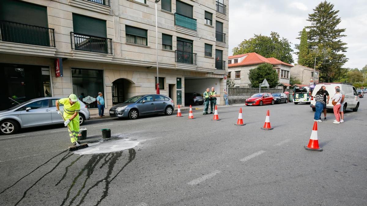 Muere una mujer atropellada en A Caniza y el conductor da positivo en alcoholemia