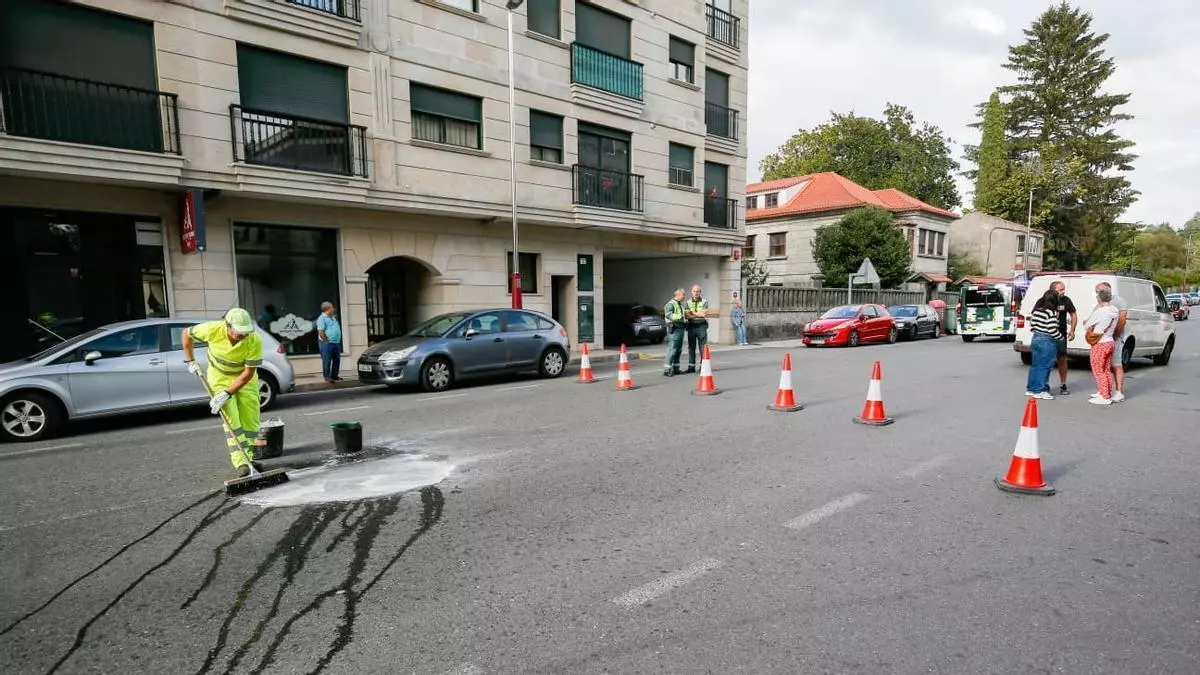 Muere una mujer atropellada en A Caniza y el conductor da positivo en alcoholemia
