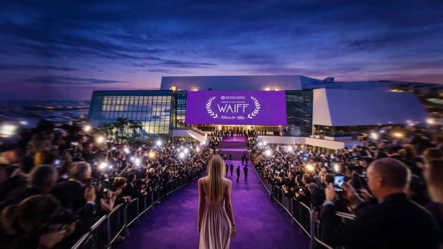 Imagen oficial de WAIFF 2026 Cannes, creada por IA.