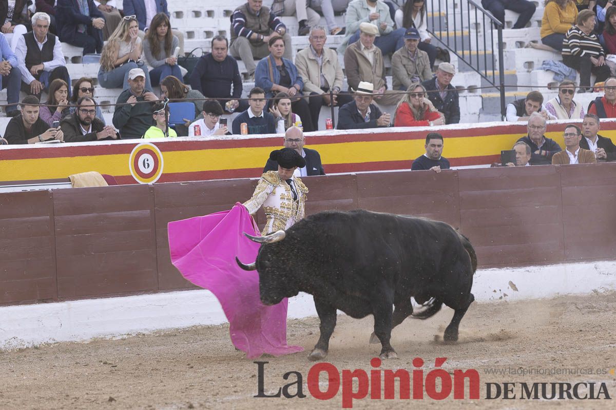 El torero de Cehegín, Antonio Puerta, en la corrida clasificatoria de la Copa Chenel de Madrid