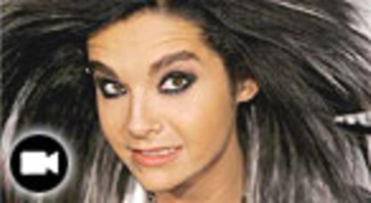 Bill Kaulitz, cantant de Tokio Hotel. Bill Kaulitz, cantant de Tokio Hotel.