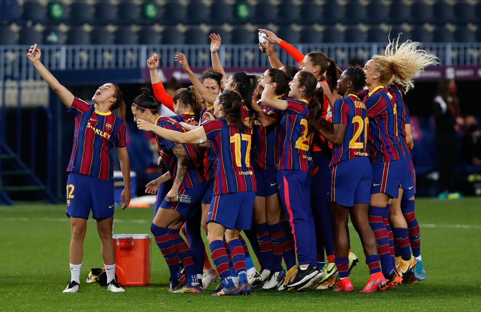 Barça femenino celebración Copa Reina 2021