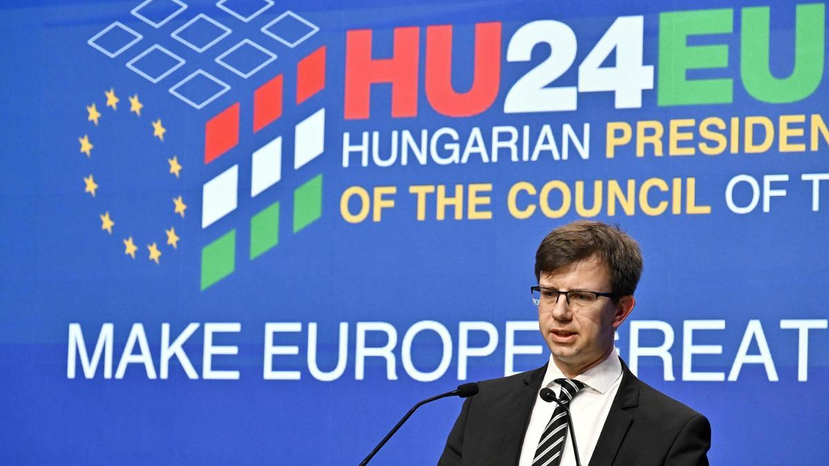 El ministro húngaro de Asuntos Europeos, Janos Boka.