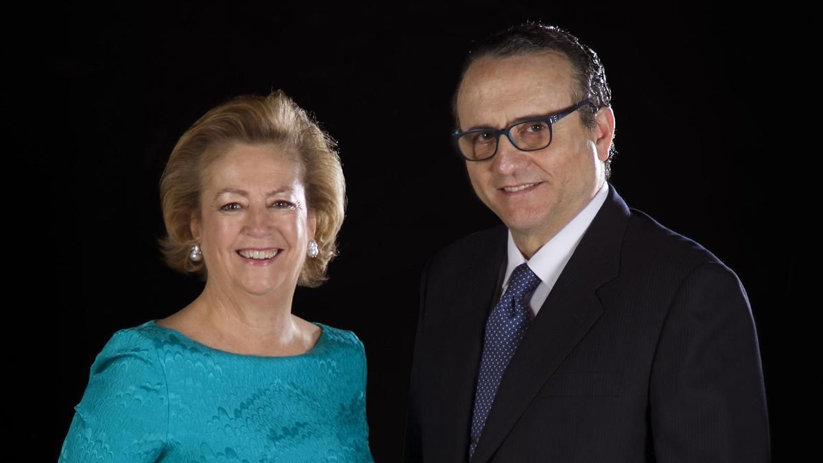 Arantza Sarasola y Javier Moll.