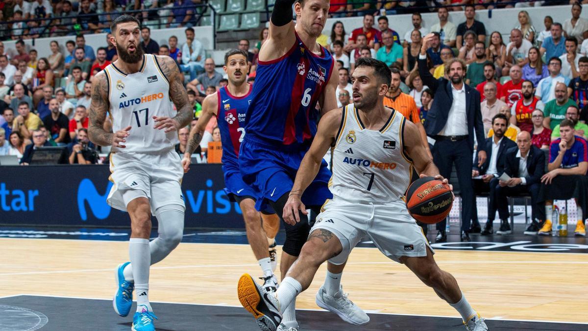 El Barça le tiene ganas al Madrid de Facundo Campazzo