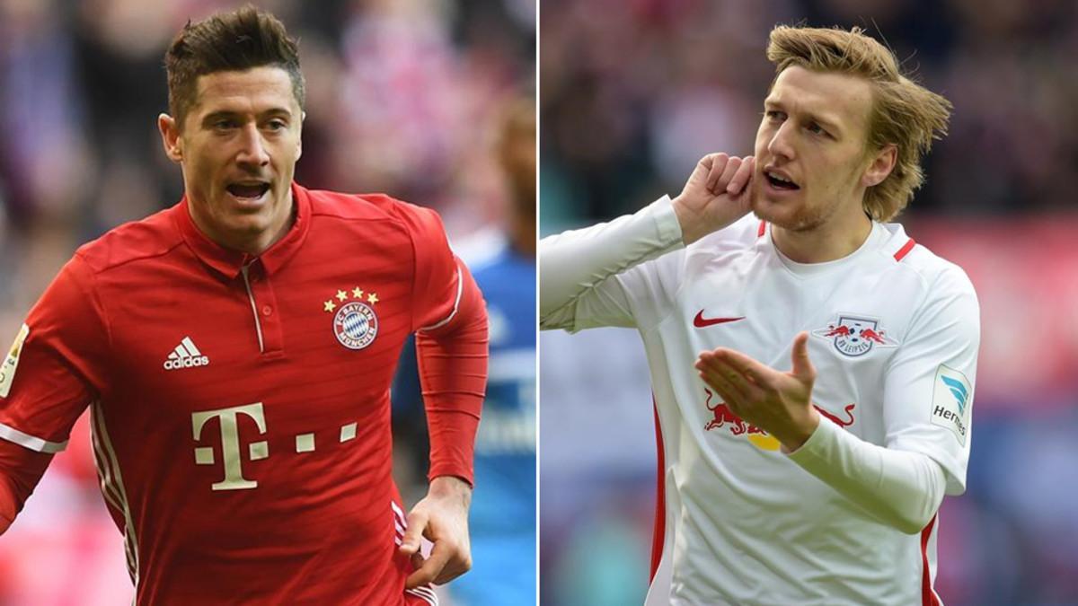 Lewandowski y Forsberg vieron puerta en sus respectivos compromisos