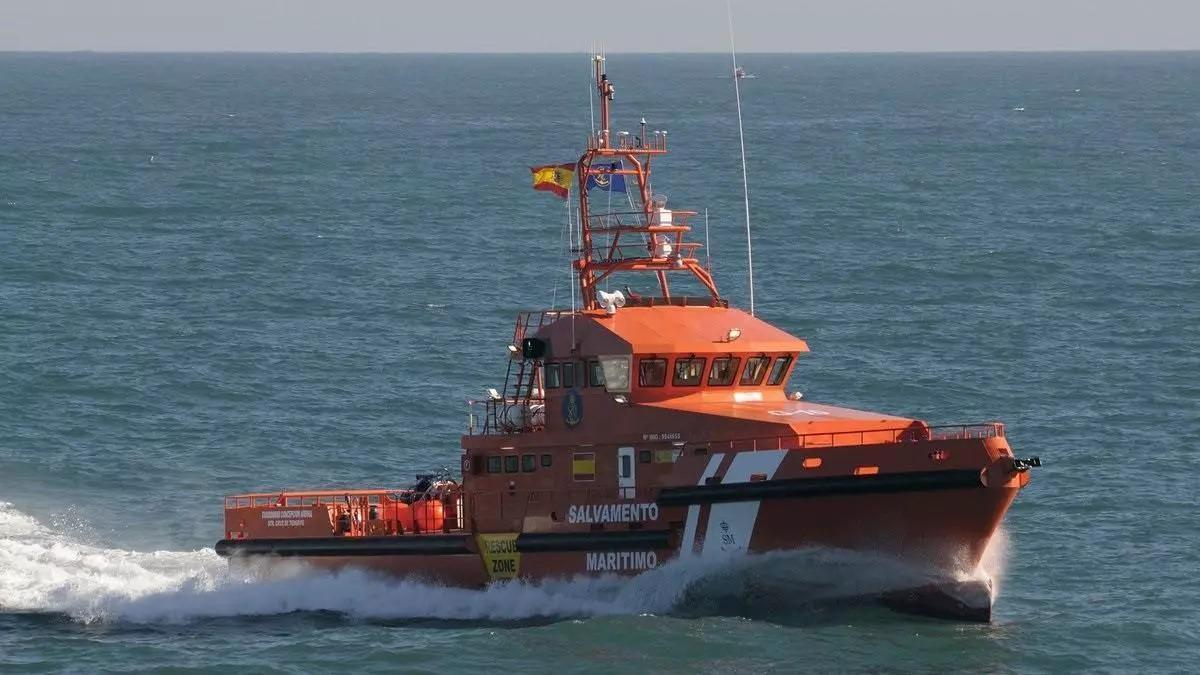 Imatge d'arxiu d'una embarcació de Salvament Marítim
