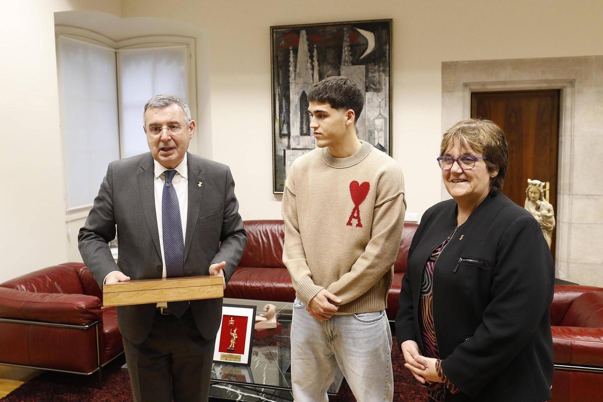 Les imatges de l'homenatge de la Diputació de Girona a Pau Cubarsí
