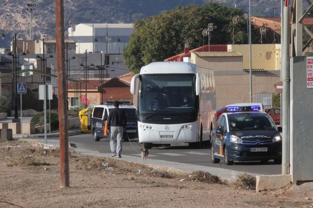 Oleada de pateras en la Región.