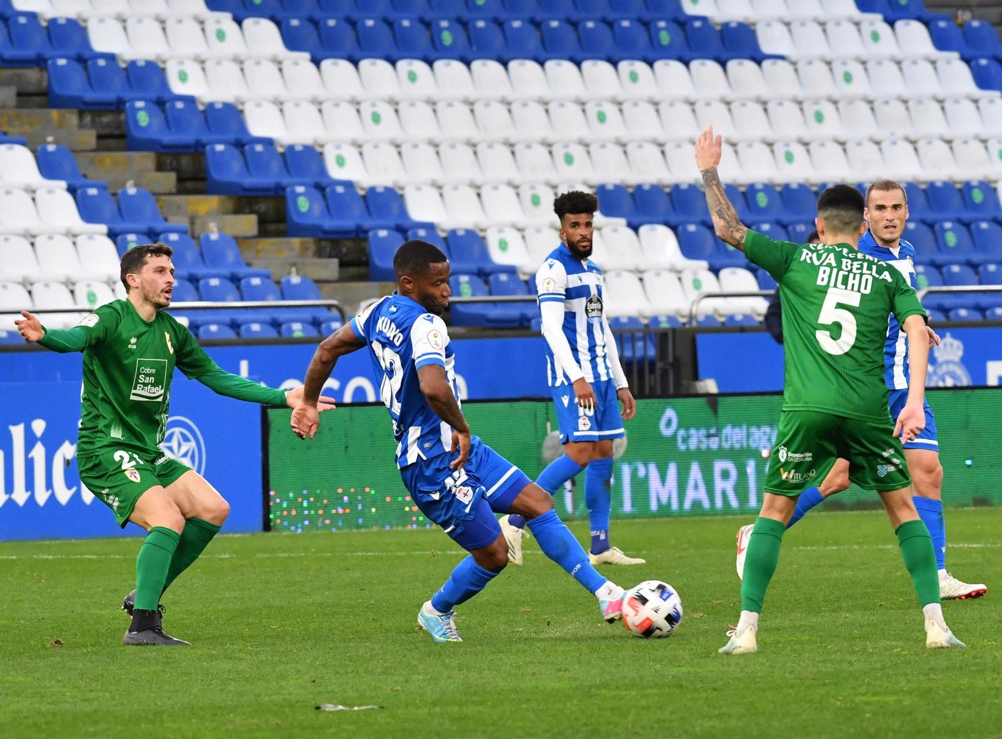 El Deportivo cae (0-2) ante el Compostela