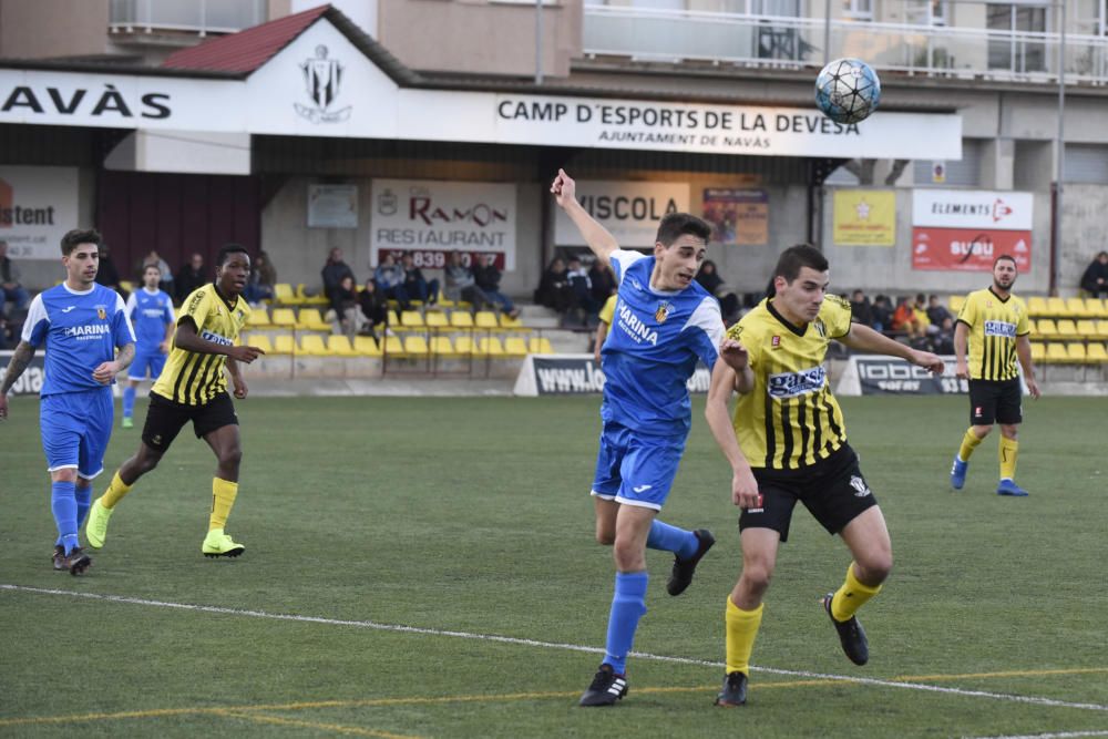 Futbol . Navàs - Gironella