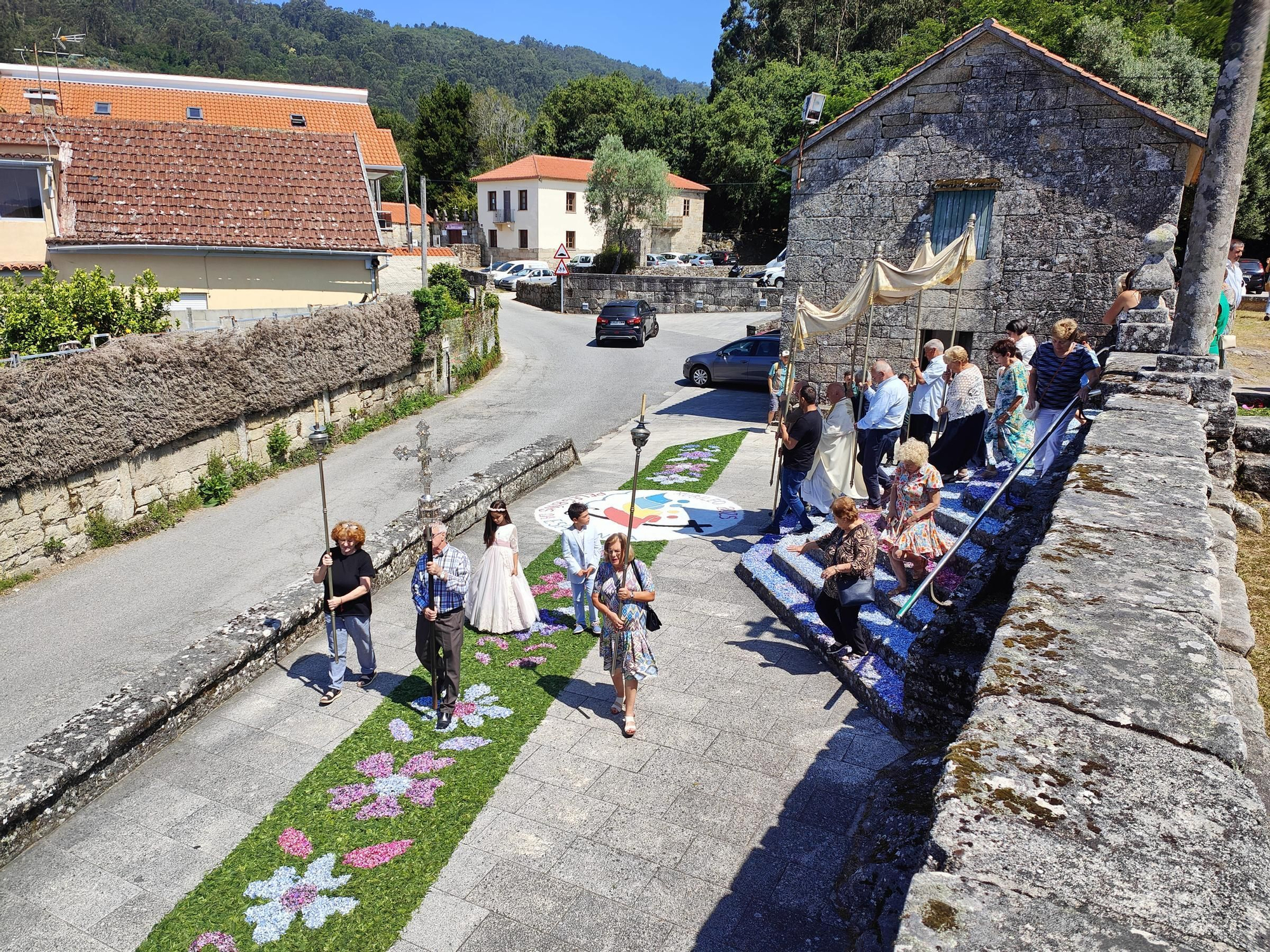 El Corpus Christi de San Martiño en Moaña