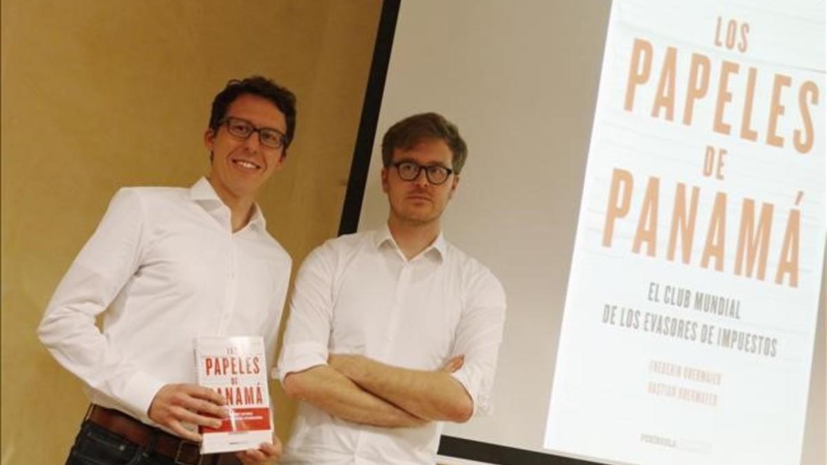 Bastian Obermayer y Frederik Obermaier, autores del libro Los papeles de Panamá