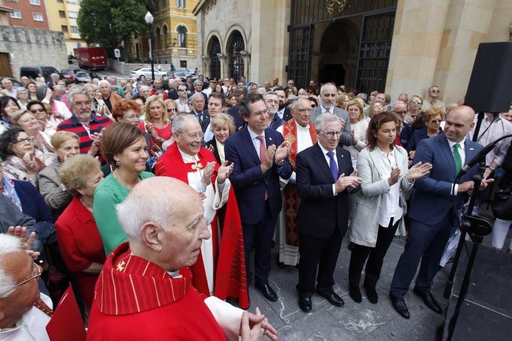 Celebración de la festividad de San Pedro en Gijón