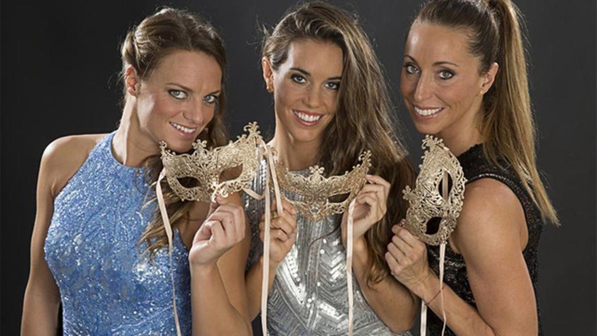 Ona Carbonell, Gemma Mengual y Jennifer Pareja buscarán un 2016 perfecto