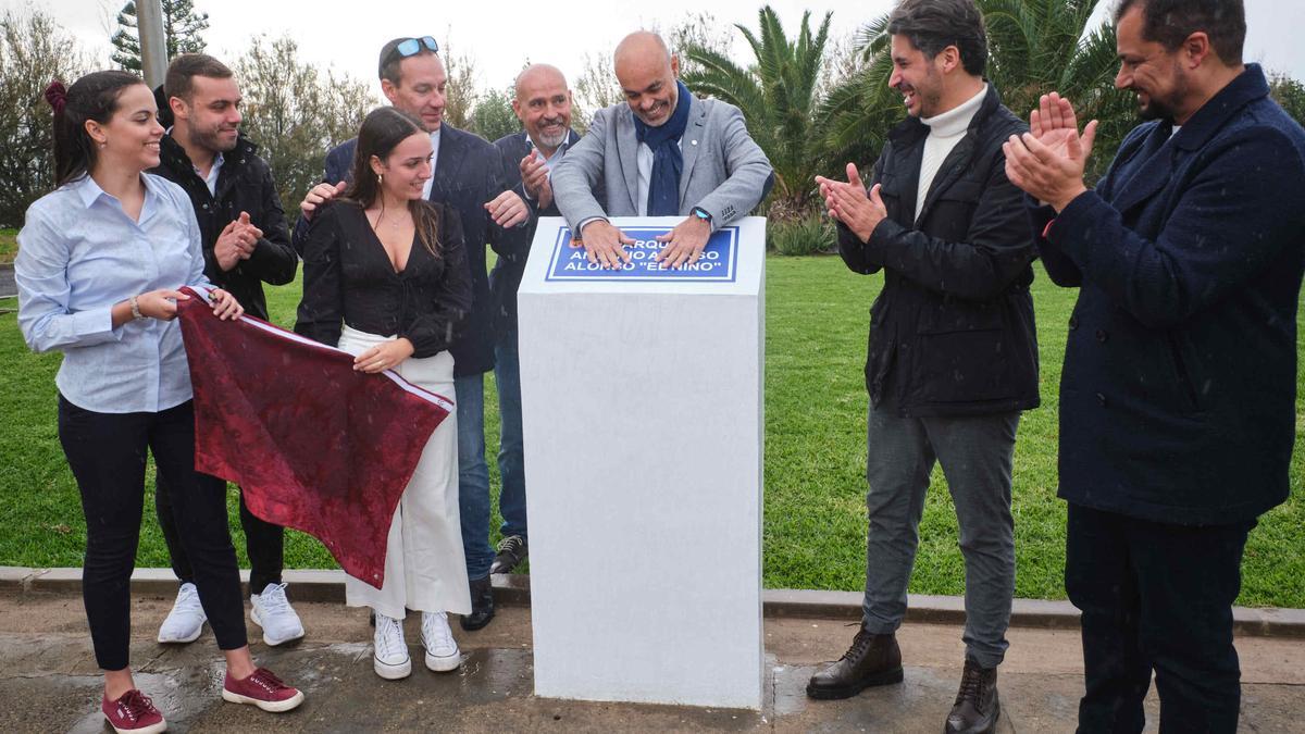 El parque de Las Furnias, en La Laguna, pasa a ser el de Antonio Alonso, el Niño