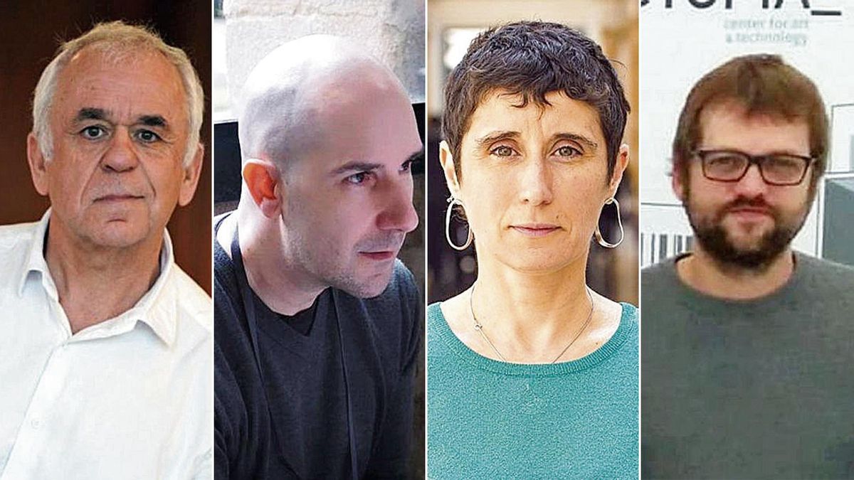 Imanol Galdós, Manuel García Álvarez, Cristina Farinha y Víctor Domeque.