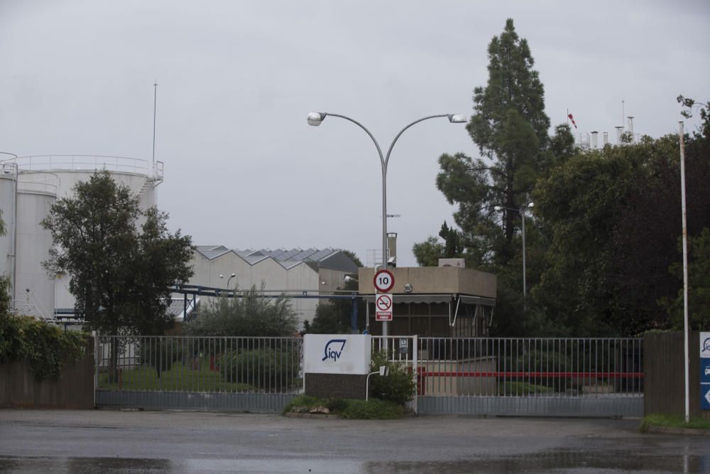 Accidente de una empresa química en Cheste