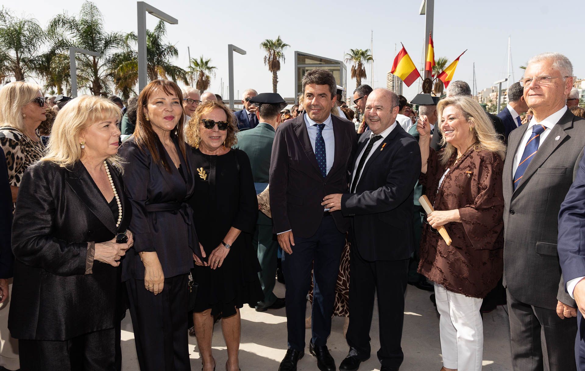 La Guardia Civil de Alicante celebra el día de la Virgen del Pilar en el Puerto