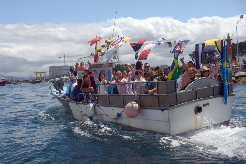 La Vírgen del Carmen conqusta los mares en A Illa de Arousa