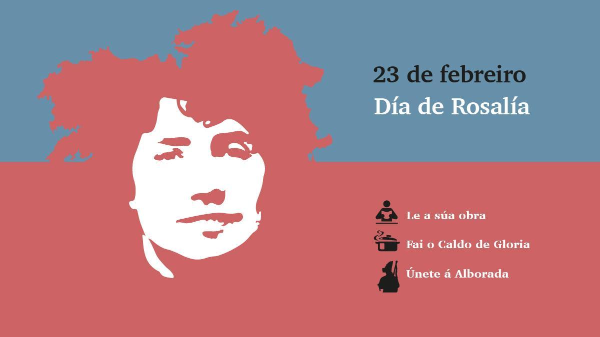 Este 23 de febreiro celébrase o día de Rosalía de Castro cunha ampla programación en Padrón e Santiago