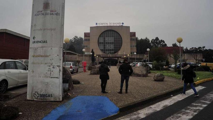 El Hospital Comarcal do Salnés, ubicado en la parroquia de Rubiáns, término municipal de Vilagarcía. // Iñaki Abella