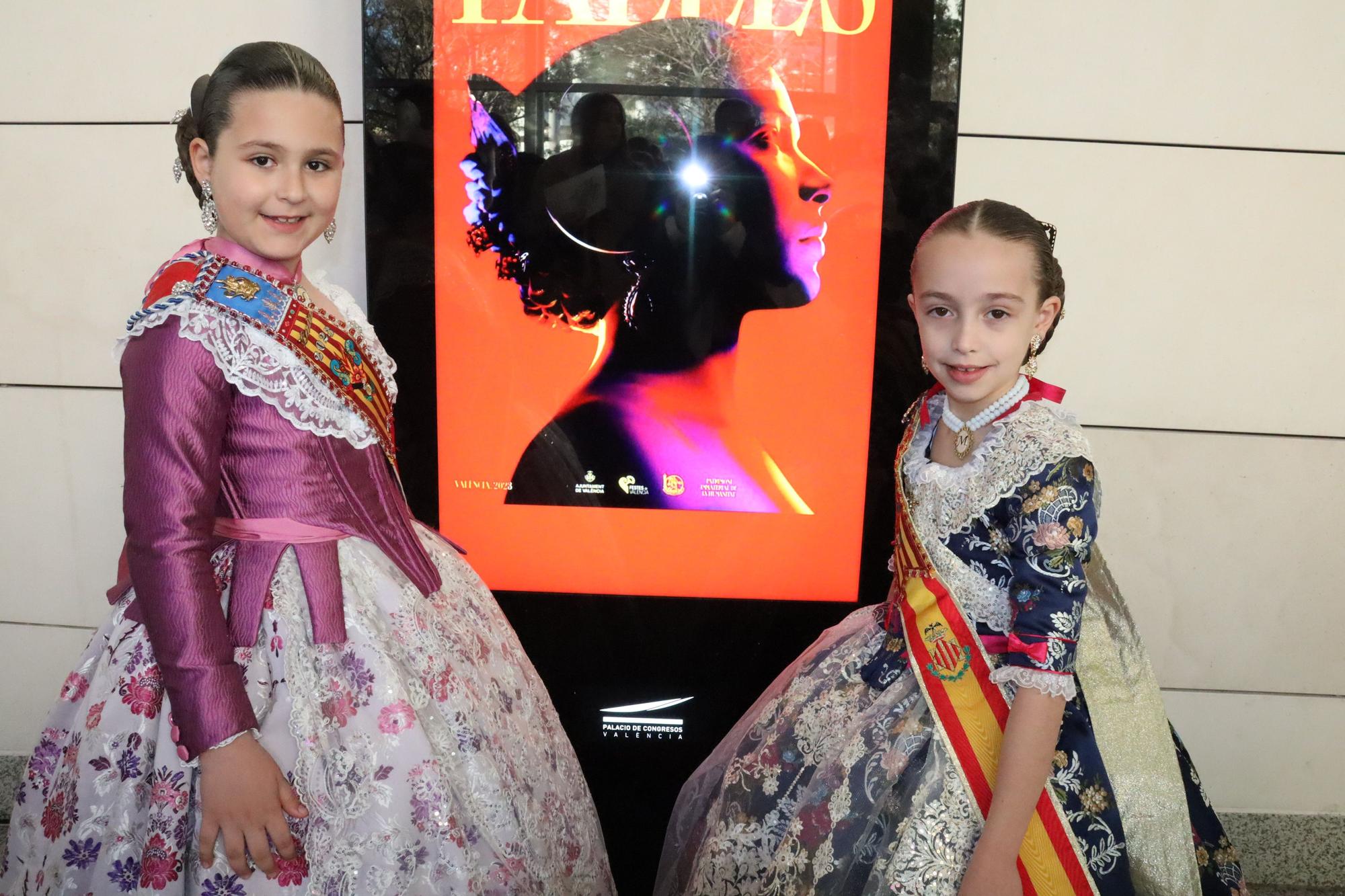 La "alfombra roja infantil" en la Exaltación de las Fallas 2023