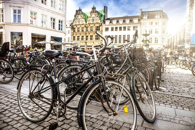 Copenhague es una ciudad muy amable con el ciclista.
